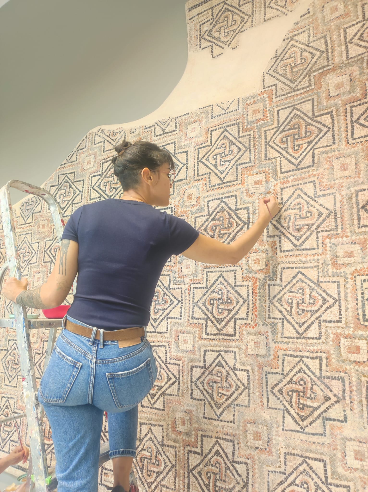 Restauración de mosaico